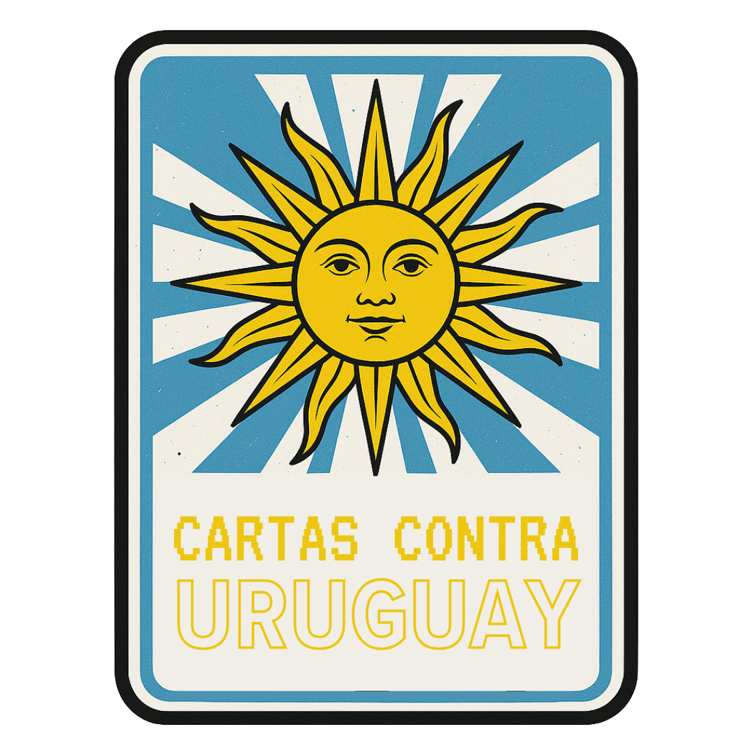 Logo Cartas contra Uruguay